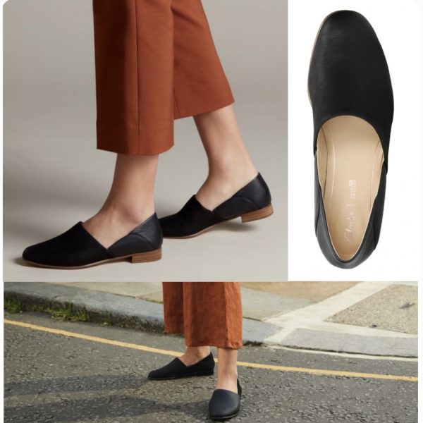 clarks pure tone black