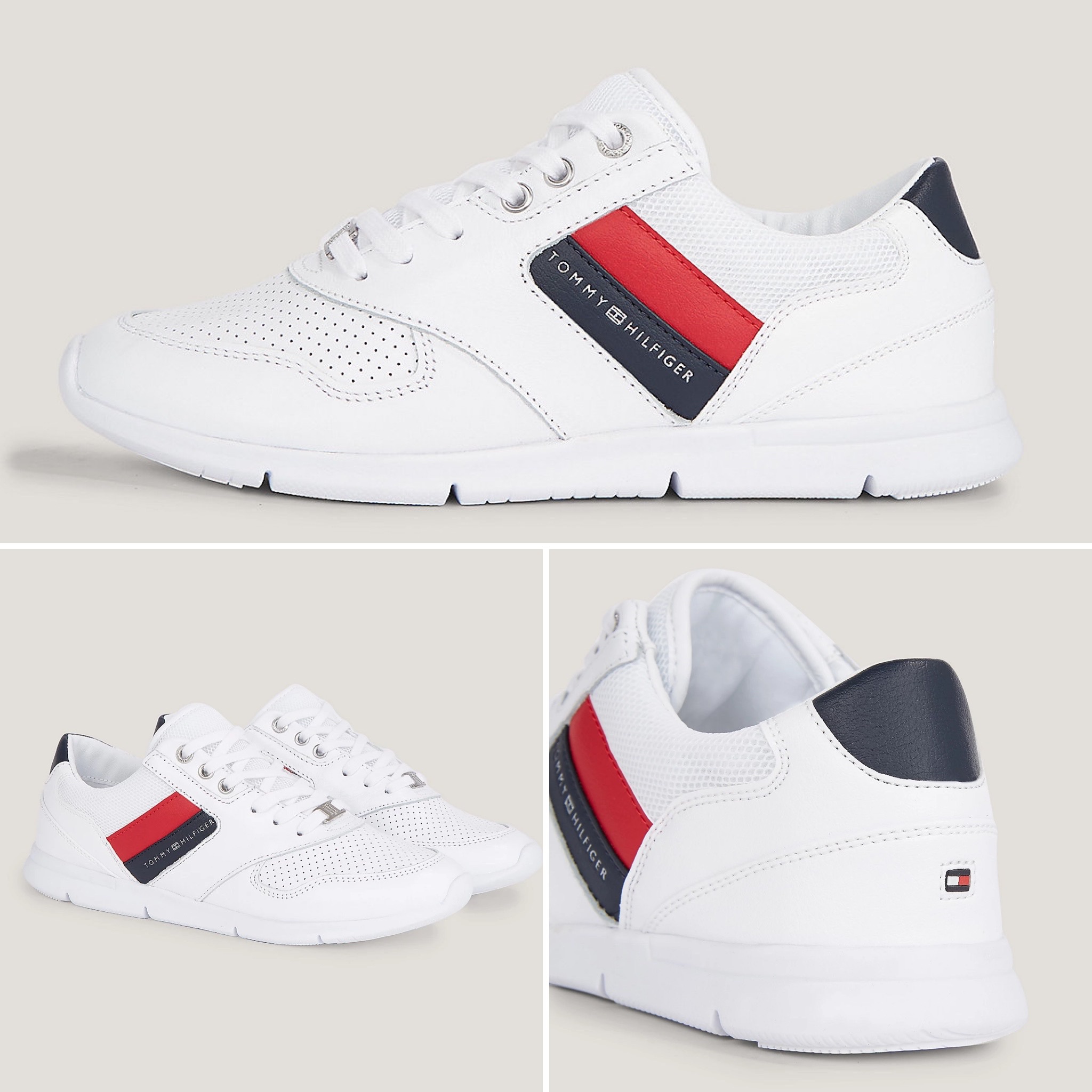 [READYSTOCK] TOMMY HILFIGERWhite Leather Trainers – UKCheapss – Your ...