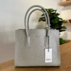 [READYSTOCK] Furla Amina S Calfskin Handle Tote Light Grey