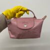 [READYSTOCK] LONGCHAMP LPG Mini Pouch With Handle Petal Pink