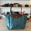[READYSTOCK] LONGCHAMP LPC Medium Tote Bag Eucalyptus