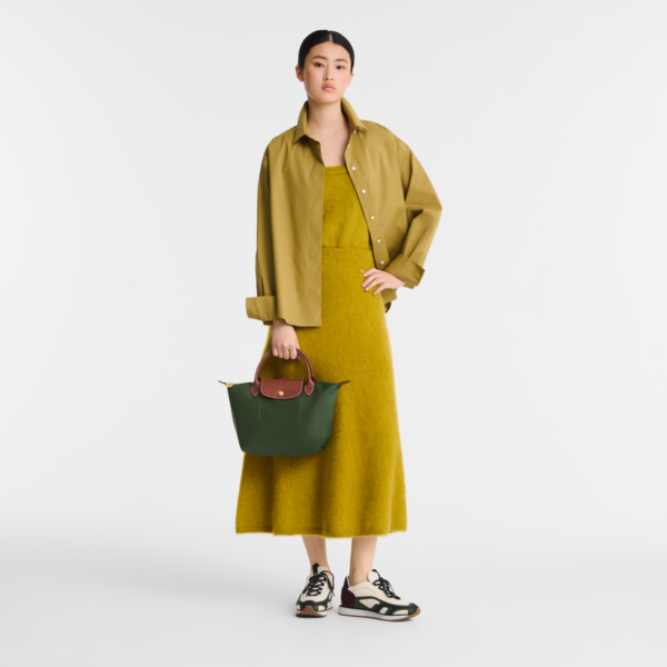 [READYSTOCK] LONGCHAMP LPC Short Handle S British Green - Image 4