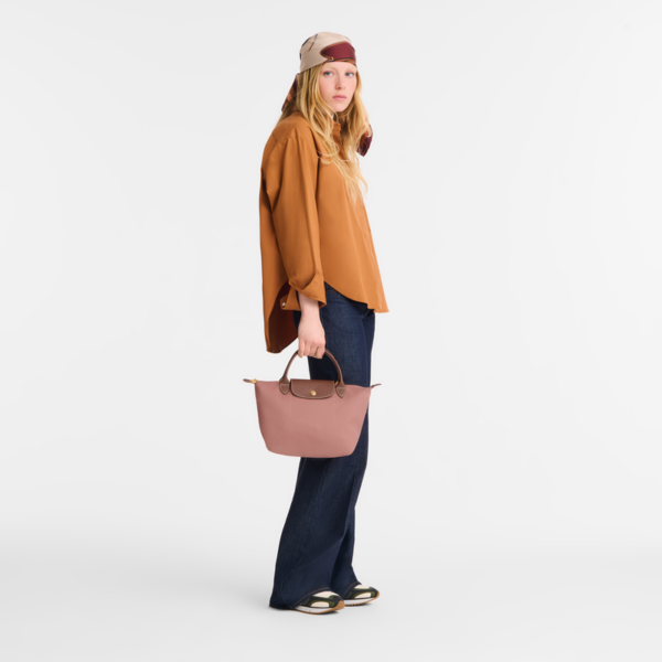 [READYSTOCK] LONGCHAMP LPC Short Handle S Pink Tea - Image 3