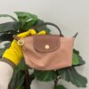 [READYSTOCK] LONGCHAMP LPC Mini Pouch With Handle Pink Tea