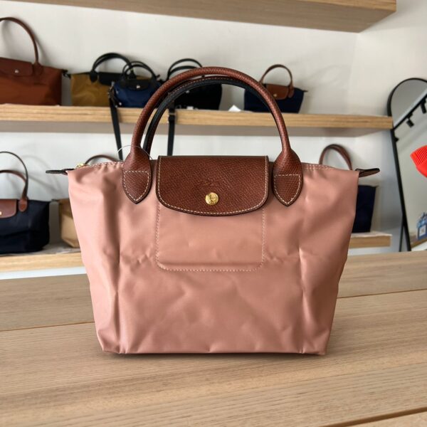 [READYSTOCK] LONGCHAMP LPC Short Handle S Pink Tea