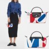 [READYSTOCK] LONGCHAMP Mini Pouch X Robert Indiana White