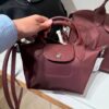 Longchamp Neo XS With Strap Tote Bag Grape