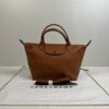 Longchamp Le Pliage Cuir S Cognac
