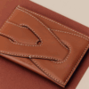 [PRE ORDER] Polene Nodde Cardholder in Cognac (Eta 6 Week- 8 Week)