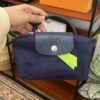 [READYSTOCK] Longchamp LPG Mini Pouch With Handle Navy