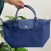 Longchamp Neo S With Strap Tote Bag Navy Blue