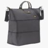 Longchamp Expandable Club Series Gun Metal