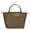 Longchamp Club Short Handle S Khaki